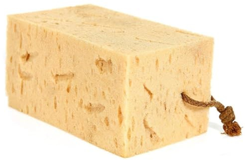 NiuLumea Esponja grande para lavado de coche, 15 x 10 x 8 cm, con textura de panal de coral para una limpieza eficaz de pintura, neumáticos y ruedas, material de espuma duradero, color amarillo