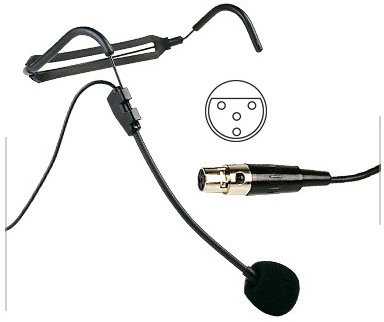 FONESTAR - Microfono Dinamico De Diadema Fdm-621Mc