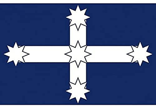 AZ FLAG - Flagge Eureka - 90x60 cm - Australien Fahne 100% Polyester mit Messing-Ösen - 50g