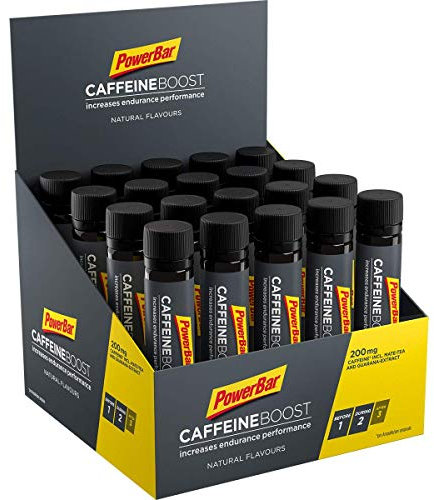 Powerbar Caffeine Boost Ampullen 20x25ml - Supplement mit 200mg Koffein