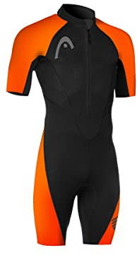 Head SR Multix Shorty 2, 5 Man Combinaison en néoprène pour Homme Noir/Orange Taille 42