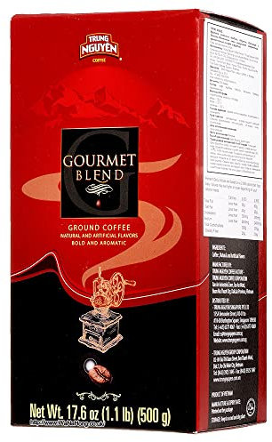 Trung Nguyen Vietnamese Roasted Coffee Ground 500g | Filter Coffee, French Press, Moka Pot Brewing