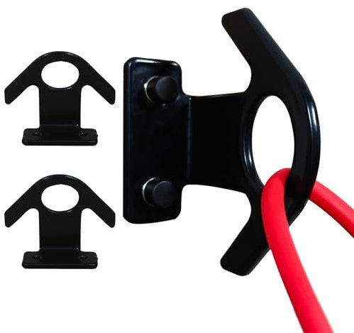 Resistance Band Wall Anchor(3PCS),Resistance Bands Wall Mount for Home Workouts & Yoga Gym，Resistance Band Hooks for Resistance Bands, Stretch Straps & Suspension Trainers (AFG)