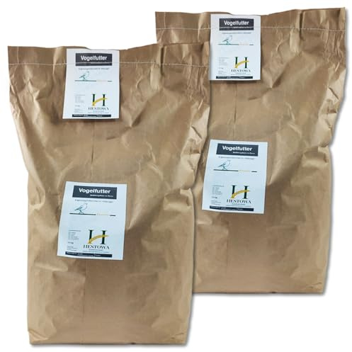 2 x 10 kg Premium Comida para pájaros complementarios para aves silvestres