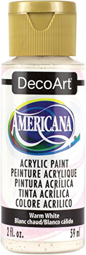 Deco Art Americana Acrylic Multi-Purpose Paint, Warm White,59 ml (Pack of 1)