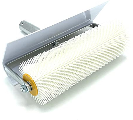 Rodillo compuesto con pinchos de 250 mm x 21 mm, puntas grandes