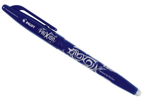 Pilot Pen BL-FR7 2260003 - Tintenroller Frixion Ball, Strichstärke 0,7 mm, blau, 1 Stück