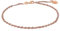 amor Fußkette für Damen, Sterling Silber 925, Herz