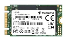 Transcened MTS400S 32GB M.2 2242 SATA III B+M Key, MLC NAND, with Dram, Bis zu 200/40 mb/s, Interne SSD für Gaming-Handhelds, Ultrabooks und NUC