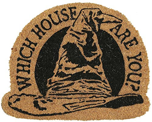 Harry Potter The Sorting Hat Unisex Felpudo Multicolor PVC 40 x 60 cm