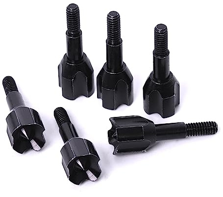 Lamehfyo 10pcs Archery Arrowhead Hunting Small Game Hammer Broadheads 100/130 Grains Screw-in Arrow Heads Arrow Tips Practice Field Points (100grain)