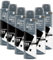 Dove Men+Care advanced Anti-Transpirant Invisible Dry gegen weiße Spuren schützt 72 Stunden vor Körpergeruch und Schweiß 150 ml 6 Stück