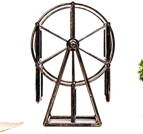 Cornice per Foto con Ruota Panoramica, Cornice per Casa Leggera Lucidata a Mano (Colore Assortito)