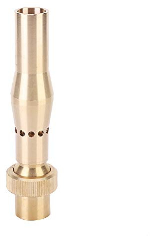 Jenngaoo Ugello Fontana in Ottone per Giardino, Getto d'Acqua a Pioggia per Paesaggio, con Filettatura Femmina G1/2 Pollici, Testa Spray per Fontane da Esterno