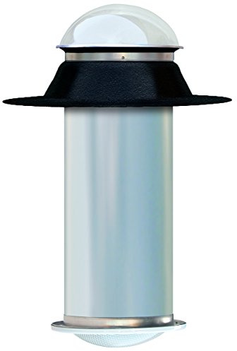 13 Inch Tubular Skylight Kit for Flat Roof with Instructions and 25 Year Warranty
