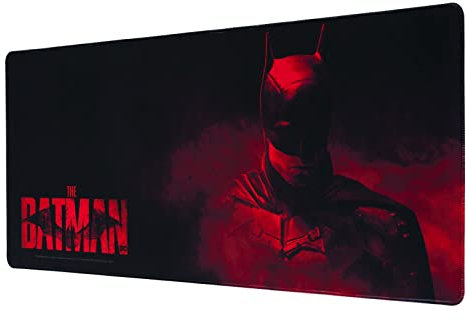 Grupo Erik Gaming Mauspad XXL Batman The Dark Knight Comics Gaming Mousepad XXL rutschfest und Wasserabweisend Mauspad Groß - Mouse Pad Gaming Schreibtischunterlage PC Zubehör Gaming