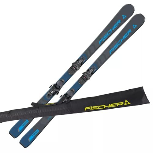 Ski Alpinski Carvingski On-Piste-Rocker - Fischer RC Trend SLR - 155cm - inkl. Bindung RS9 SLR Z2,5-9 - All Mountain Ski - geeignet für Einsteiger bis Fortgeschrittene