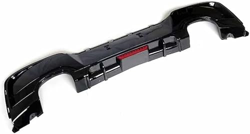 MaZHIYIn Spoiler Diffusore Paraurti Posteriore per BMW 1 Series F20 M135i 2012-2014,Labbro Posteriore Dell'auto Parti Styling Carrozzeria