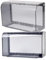 Gadpiparty Cubierta De Enchufes Doble Resistente Y Transparente 2Pcs Protector De Uso Exteriores Para Interruptores Y Enchufes Impermeable Y a Prueba De Polvo
