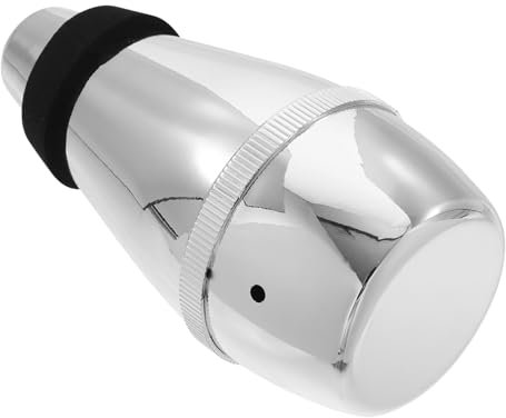 GALPADA Abs Trompetendämpfer Silber Für Alto Trompete Kompakter Kunststoff Dämpfer Zur Klangdämpfung Beim Üben