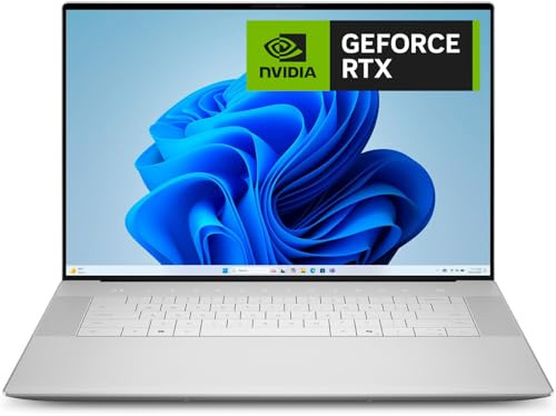 Dell 16 Premium Laptop DA16250-16.3 4K OLED Touch Display 120Hz, Intel Core Ultra 9 285H, NVIDIA GeForce RTX 5070, 32GB RAM, 1TB SSD, Windows 11 Home, Studio Audio, UK, Backlit Keyboard, Platinum