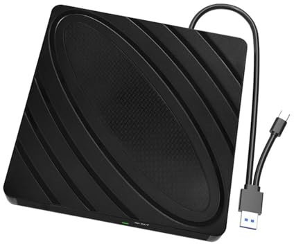Unidad De BLU-Ray Externa 3D USB 3.0, Grabadora De BLU-Ray Portátil, Compatible con Discos De 50 GB, Lectura Y Escritura. Compatible con Unidades De BLU-Ray. FáCil De Usar