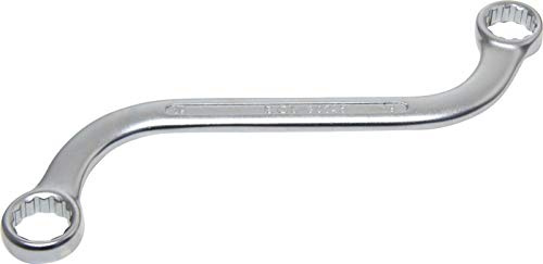 BGS 30745 | Chiave a doppio anello poligonale a forma di S | 18 x 19 mm