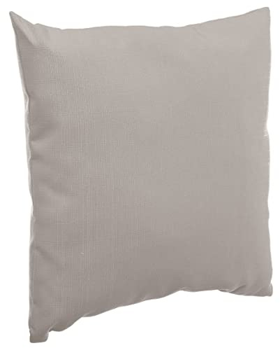 Hespéride - Coussin déco d'extérieur Korai Taupe 40x40 cm