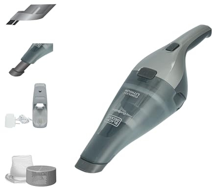 BLACK+DECKER Dustbuster Handheld Vacuum, Cordless, Dark Grey (HNVC220BCZ01)