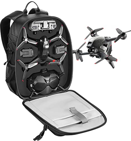 Smatree Professioneller Rucksack für DJI FPV Combo, Bereit zu Fliegen wasserdichte Rucksacktasche für Drohnenzubehör