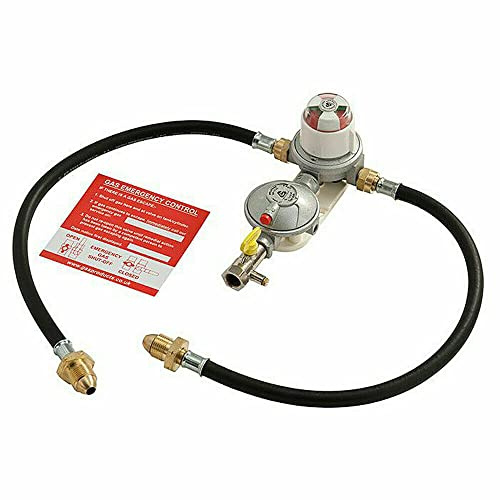 CPUK 2 Cylinder Automatic Gas Changeover KIT for Two Propane LPG Bottles