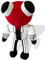 Rainbow Friends Jouet en Peluche Violet,Peluche Amis Arc-en-Ciel,Jouet en Peluche Doux d'halloween Thanksgiving Noël Stuffed Toy Cadeau de Poupée en Peluche Animale pour Enfants et Fans de Jeux