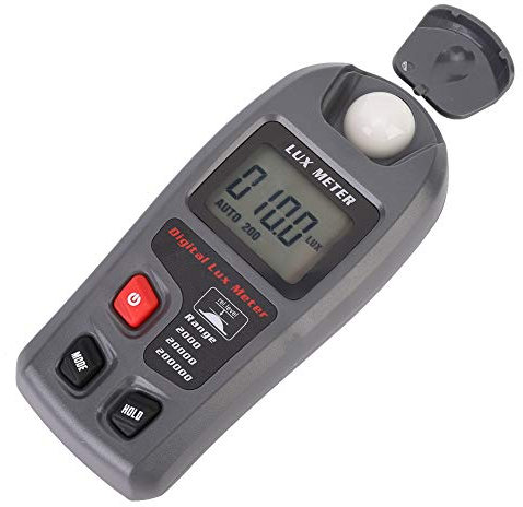 Fotómetro del Iluminómetro del Fotómetro del Luxómetro Electrónico Digital del PDA con la Gama 200.000