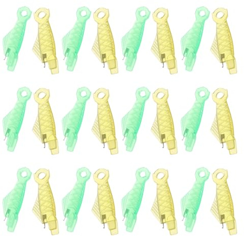 jojofuny 60pezzi Infila Ago Bocca di Pesce per Macchina da Cucire Mini Infila Ago in Plastica Strumento per Infilare da Ricamo Adatto per Progetti Fai da Te e Cucito