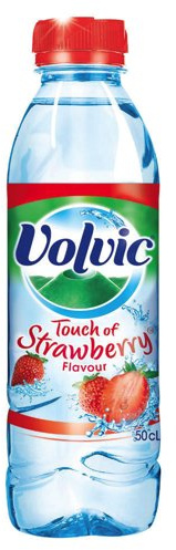 Volvic Touch Of Fruit Water Bottle 500ml Strawberry Ref 16438 - Pack24