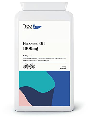 Troo Health Care Flaxseed Oil Supplement 1000mg
