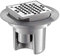 SIPHON Einstellbarer Hartplatz 100x100 Delabie -Ausgang Ø40-682001