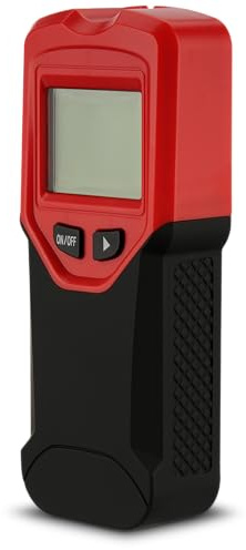 REV Ortungsgerät, Leitungssucher für Stromkabel, Metallrohre sowie Holzbalken, rot