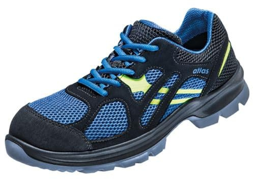 Atlas Flash 4005 XP | ESD – En Iso 20345 S1 – W10 de trabajo y seguridad Guantes, 43 EU, azul y negro