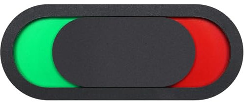 ULTECHNOVO Privacy Sign - Status Switch Door Sign for Office Conference Room and Restroom - Easy to Install Engaged or Vacant Indicator