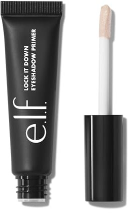e.l.f. Lock It Down Eyeshadow Primer, Smooth, Creamy Primer For Long-Lasting Eyeshadow, Intensifies Liquid & Powder Colour, Vegan & Cruelty-free