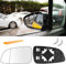 Kigniote Espejo Retrovisor Izquierdo para Opel Astra H 2004-2009 Espejo Retrovisor Exterior Izquierdo Coche Calefactable Esférico Lado del Conductor Repuesto para Opel Vauxhall Holden Astra H GTC