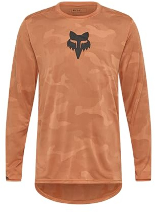 Fox Racing Ranger Tru Dri LS Abbigliamento da Moto Unisex Jersey, Trasparente, L