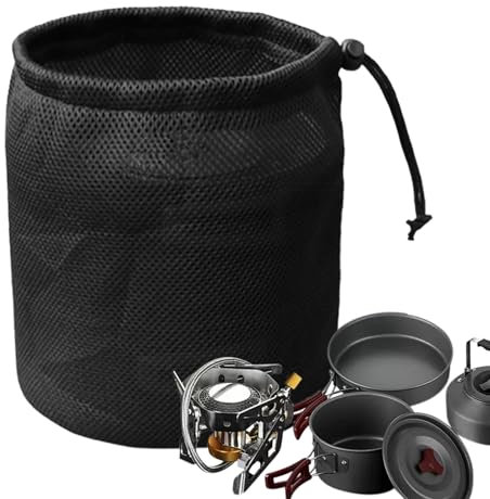 Sac À Pinces À Linge | Organisateur Extérieur Pour Linge À Sécher Avec Compartiment,Accessoires de Séchage Élastiques pour Couette, Randonnée, Pique-Nique et Salle de Bain