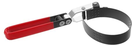 HEMOTON Chiave Regolabile per Filtro Olio in Metallo Morsetto, Strumento per Filtri Dell'olio Auto e Moto, Set Pratico per Rimozione senza Danni e Uso Meccanico Professionale