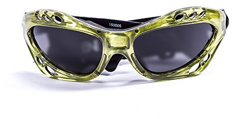 Ocean Sunglasses - Cumbuco - lunettes de soleil polarisées - Monture : Jaune - Verres : Fumée (15000.5)