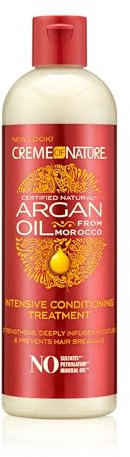 Creme Of Nature Arganöl Intensivpflegebehandlung, Intensive Pflegebehandlung mit Arganöl, 350 ml