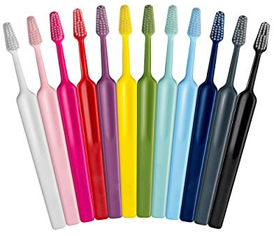 TePe Select Compact mittel Zahnbürste, 5er Pack (5x 1 Stück, Bunt)