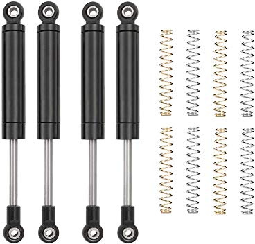 RCLIONS 90mm RC Shocks Absorber Damper Internal Spring for 1/10 RC Crawler Car TRX4 SCX10 SCX10-II D90 Upgrade Parts