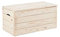 Kimono Casa Baule, Cassapanca Legno Abete, H 33 x L 75 x P 33 cm